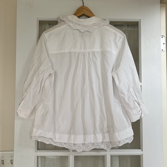 Simone Rocha white lace blouse - Picture 10 of 12